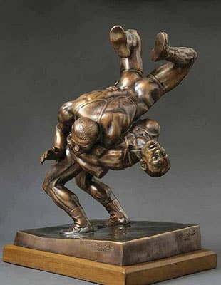 Militares Manno, escultura ganadora de la medalla de plata en 1932.